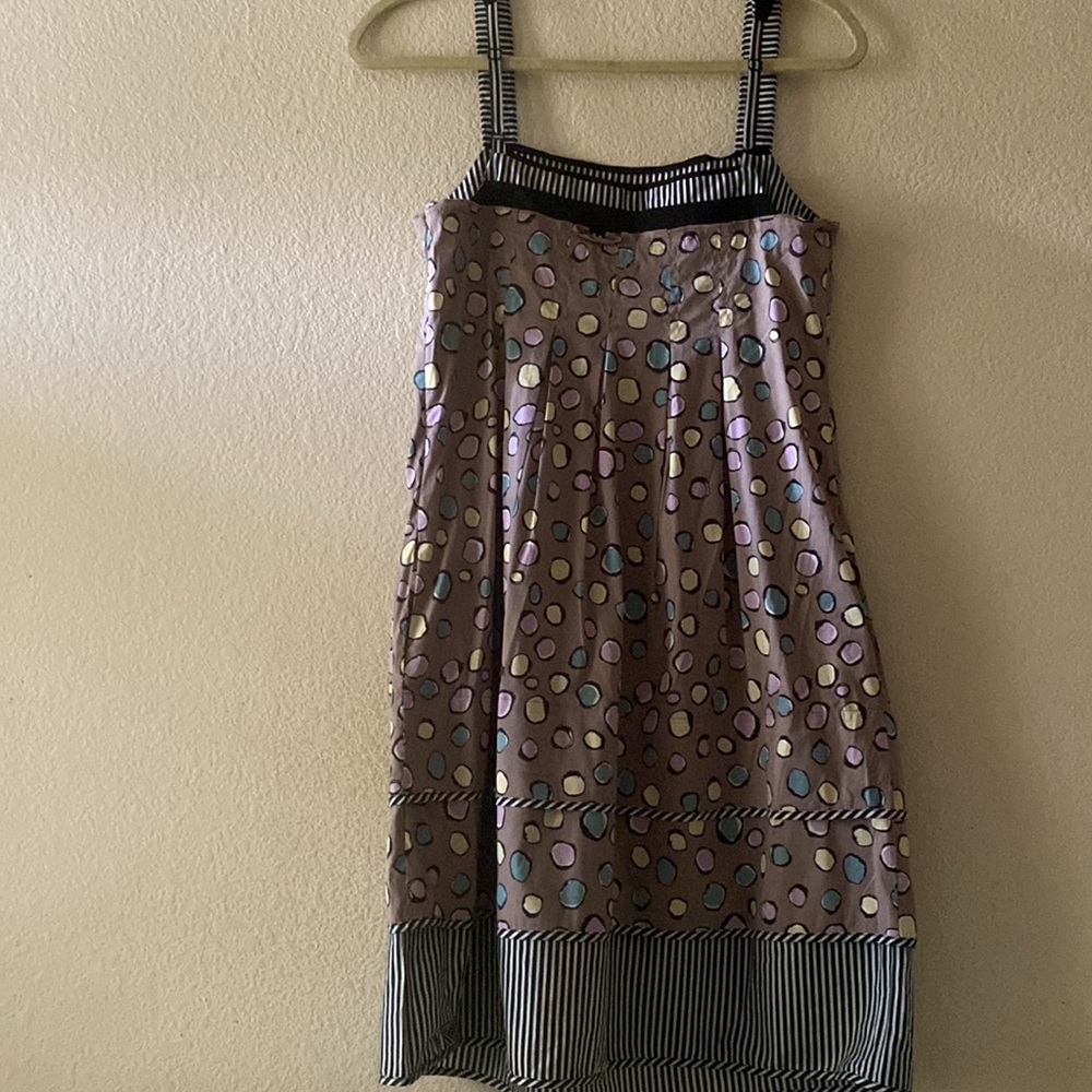 BCBG Max Azria size 2 dress stripes and polka dots! - Picture 13 of 14